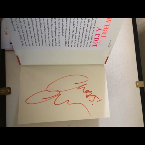 Autographed copy of Chelsea Handler book - Picture 2 of 3